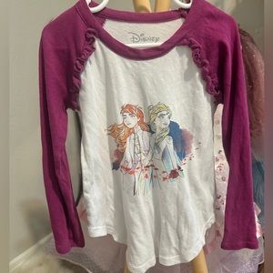 Disney x Chaser Frozen long sleeve size 4